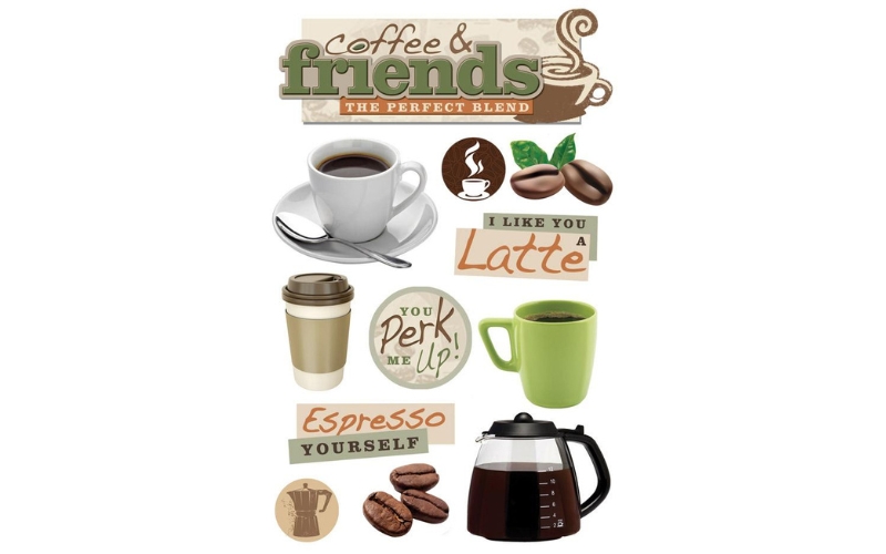 Coffee 3D Card Toppers