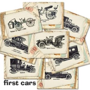 First Cars MINI Plakboekpapier