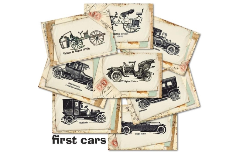 First Cars MINI Plakboekpapier