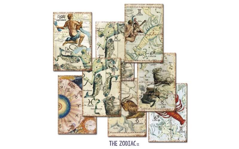 The Zodiac 2 MINI Plakboekpapier