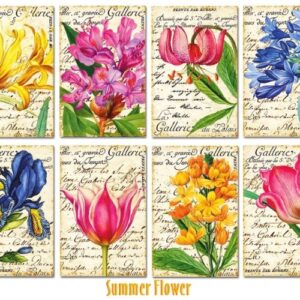 Summer Flower Mini Scrapbookpapier