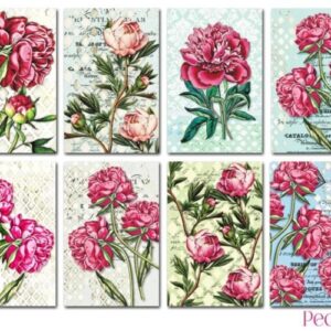 Peony Mini Scrapbookpapier