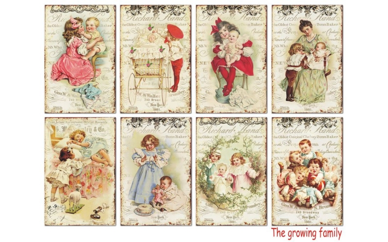 The Growing Family Mini Scrapbookpapier