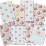 Shabby Chic Mini Scrapbookpapier