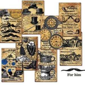 For Him Mini Scrapbookpapier