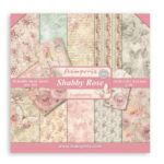 Scrapbookpapier 8" Shabby Rose