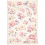 Rijstpapier Romance Forever Floral