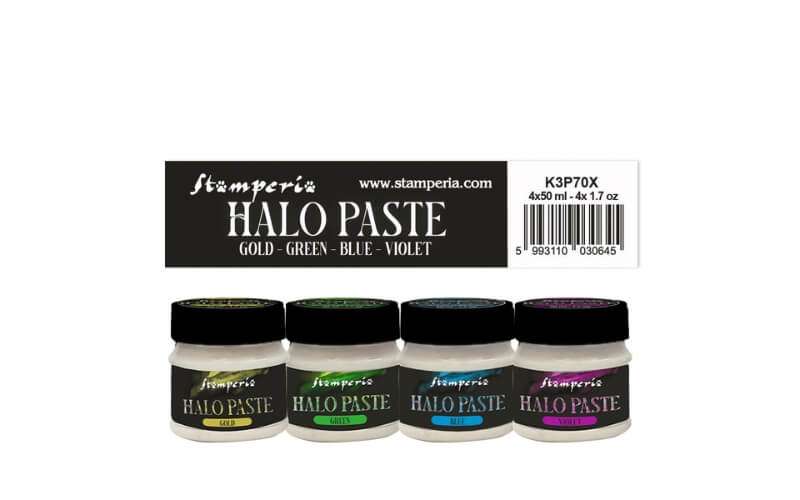 Halo Paste 4 Kleuren Stamperia