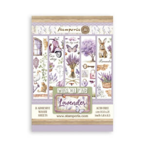 Washi Pad Lavender Stamperia