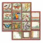 Scrapbookpapier 12" Amazonia square tags