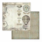 Scrapbookpapier Voyages Fantastiques Balloon