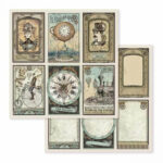 Scrapbookpapier Voyages Fantastiques Cards