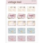 Vintage Mail - Stickervel