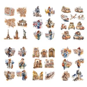 Stickerboek Reis de Wereld Rond