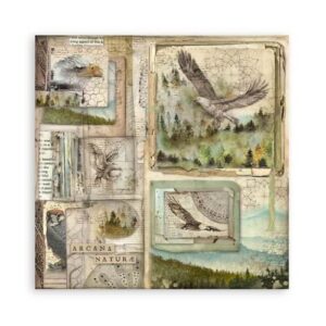 Scrapbookpapier 8" Forest