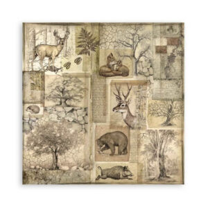 Scrapbookpapier 8" Forest