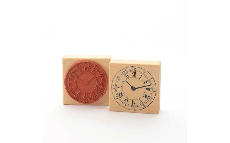 Stempel Geweldig Horloge