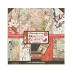 Scrapbookpapier 12" Oriental Garden