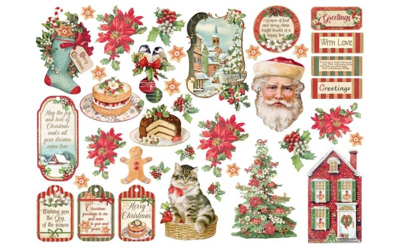 Die Cuts Classic Christmas